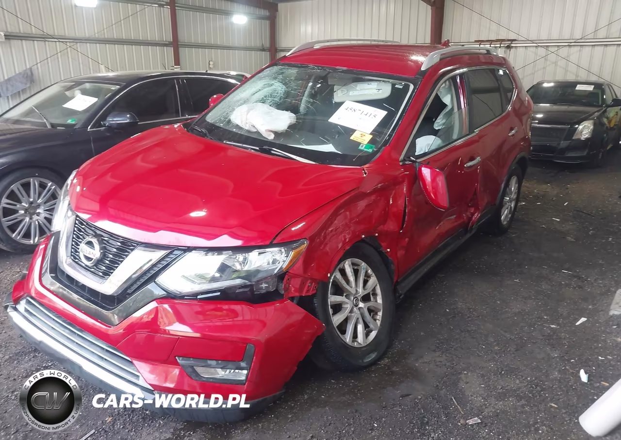 2017 Nissan Rogue Sv VIN:JN8AT2MV3HW010502 - 6