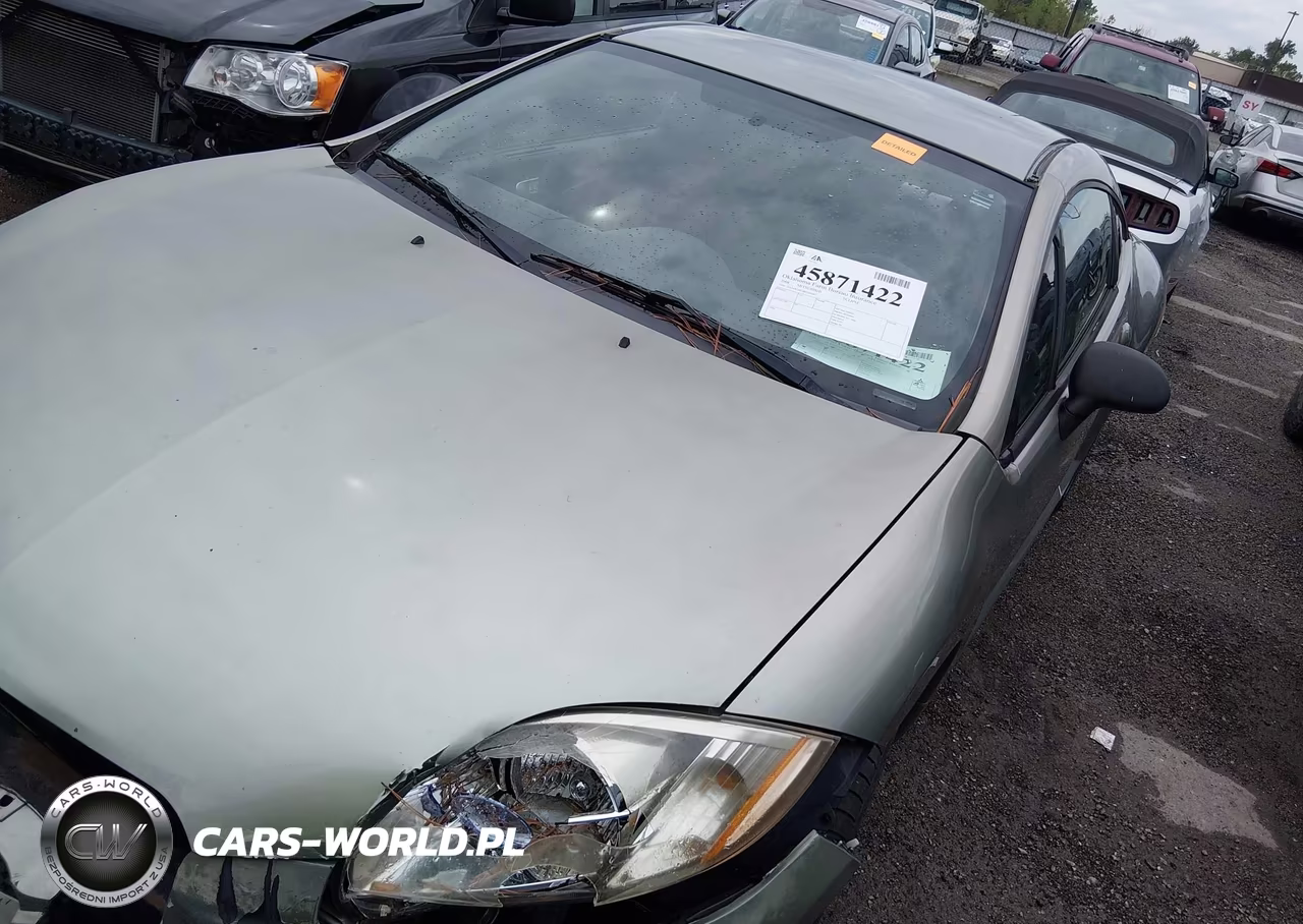 2008 Mitsubishi Eclipse Gs VIN:4A3AK24F38E001647 - 2