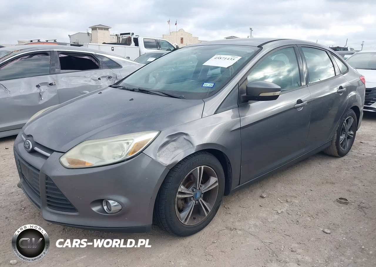 2014 Ford Focus Se VIN:1FADP3F27EL130277 - 2