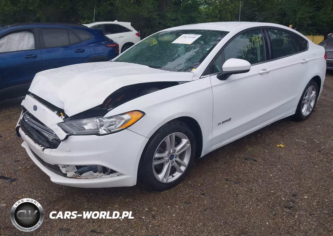 2018 Ford Fusion Hybrid Se VIN:3FA6P0LU3JR147490 - 2