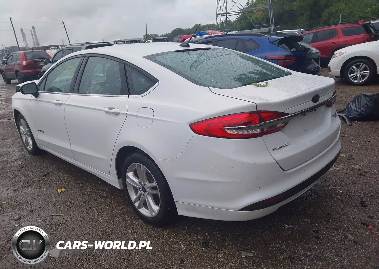 2018 Ford Fusion Hybrid Se VIN:3FA6P0LU3JR147490 - 3