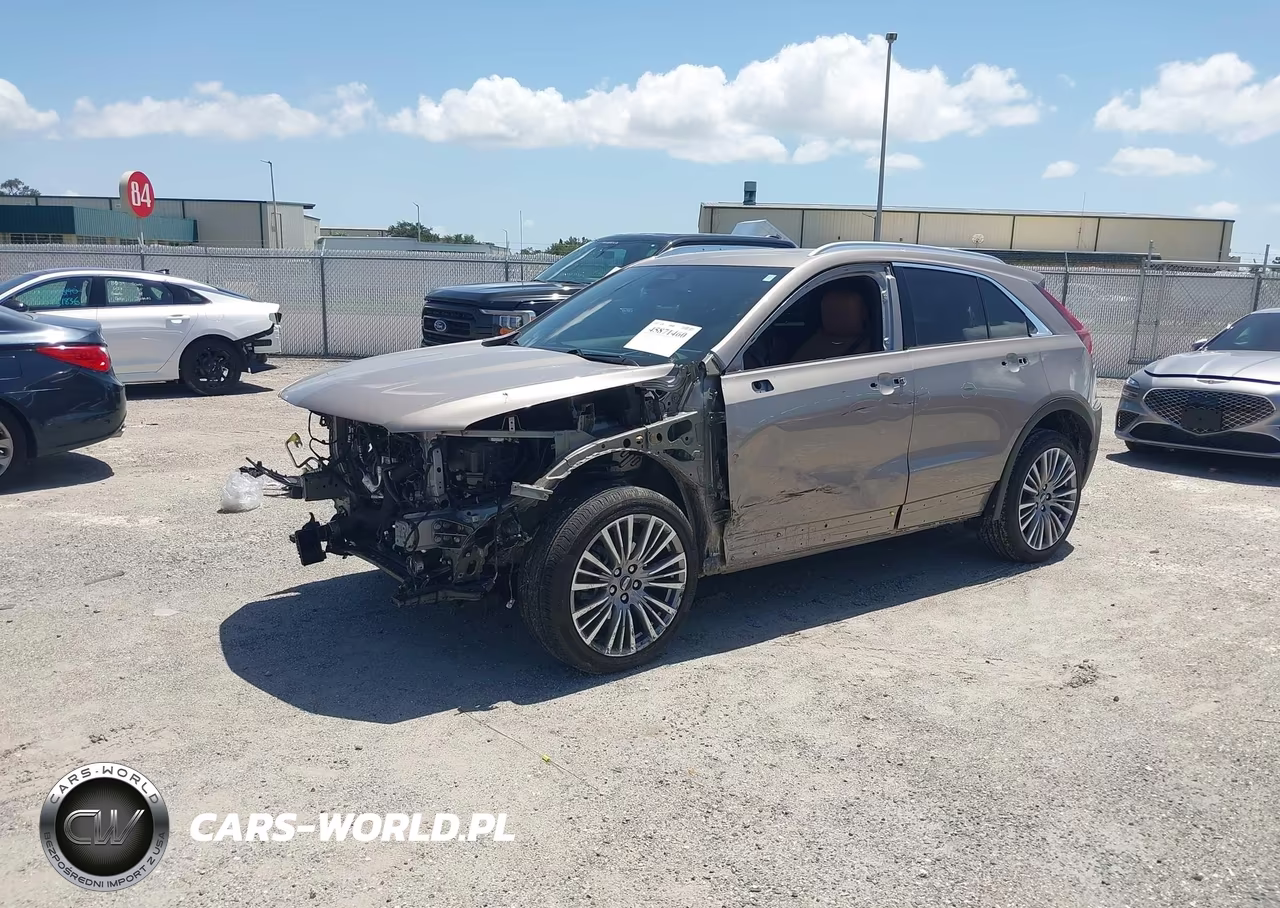 2025 Cadillac Xt4 Fwd Premium Luxury VIN:1GYFZCR40SF126876 - 2