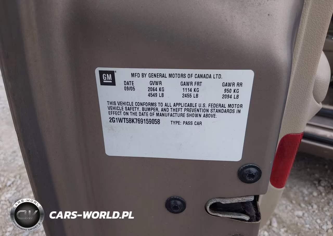 2006 Chevrolet Impala Lt VIN:2G1WT58K769159058 - 9