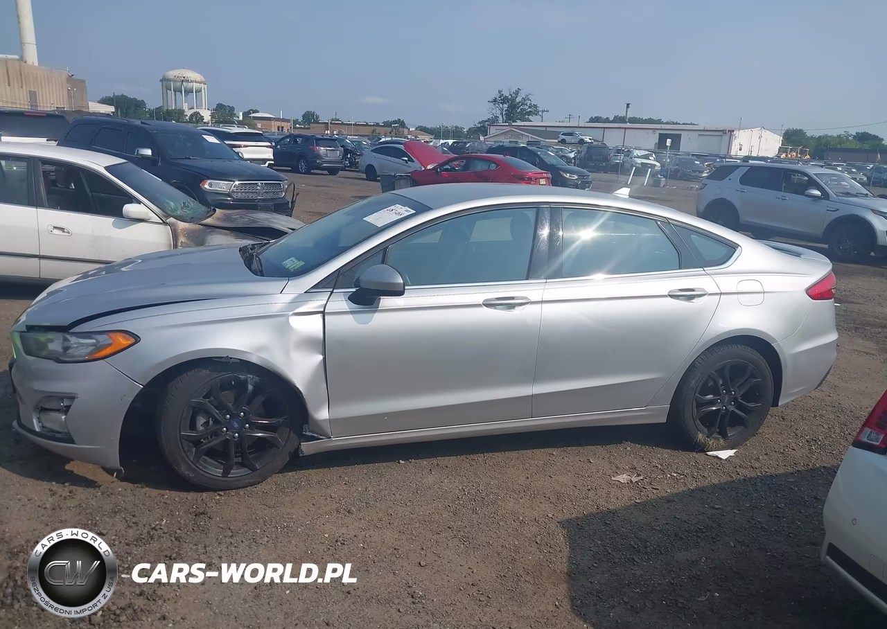 2019 Ford Fusion Se VIN:3FA6P0HD7KR102207 - 14