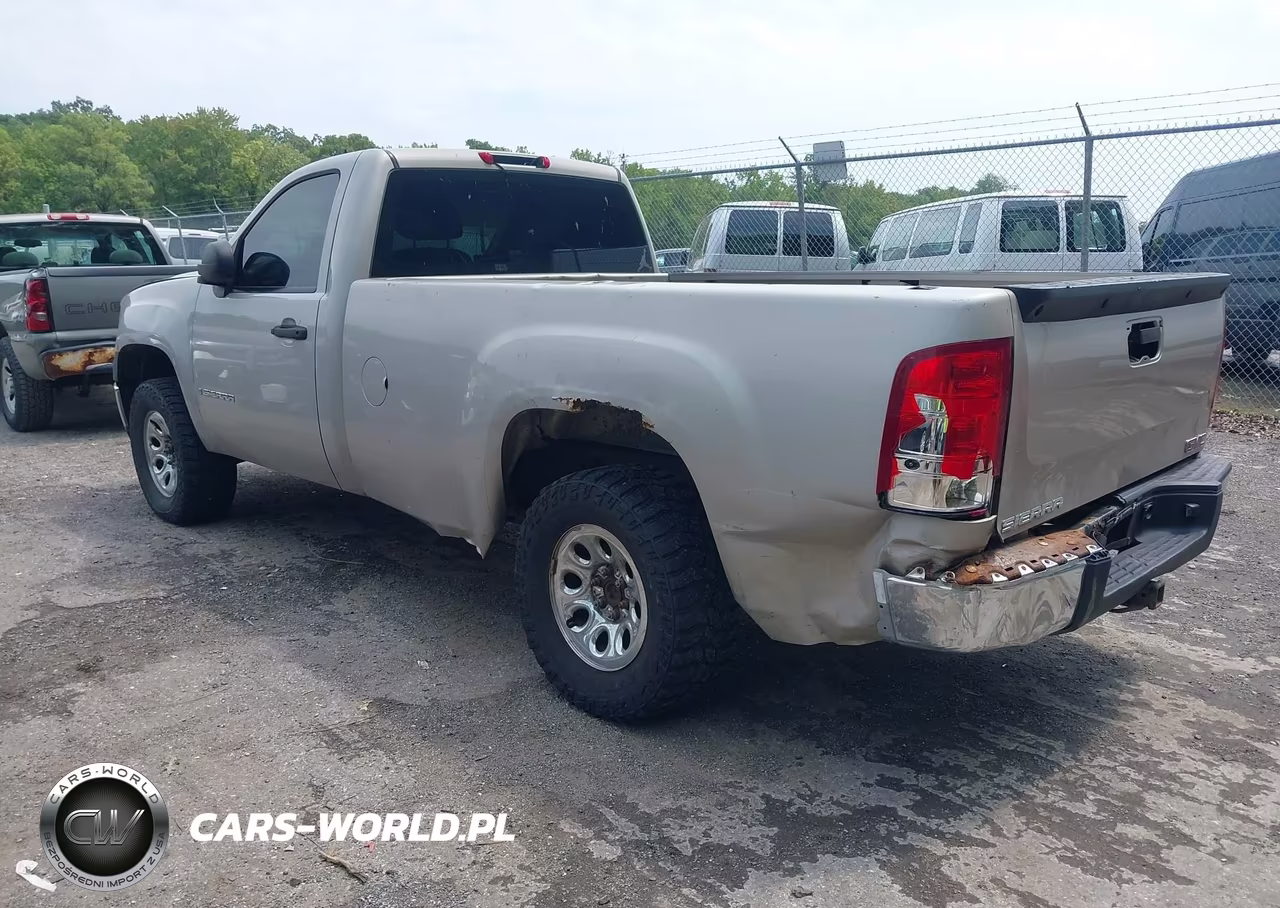 2008 GMC Sierra 1500 Work Truck VIN:1GTEC14X78Z214534 - 3