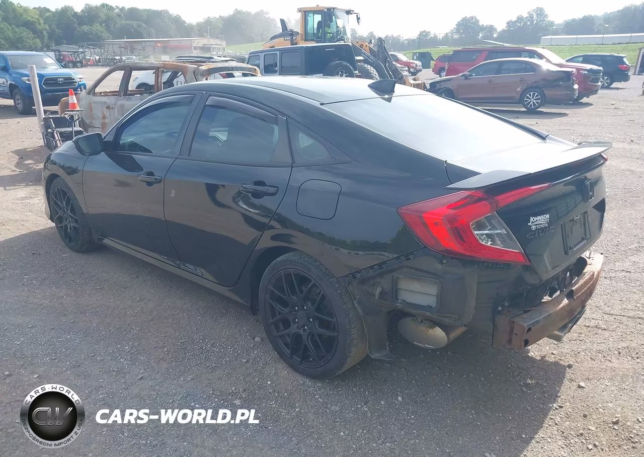 2018 Honda Civic Si VIN:2HGFC1E5XJH705253 - 3