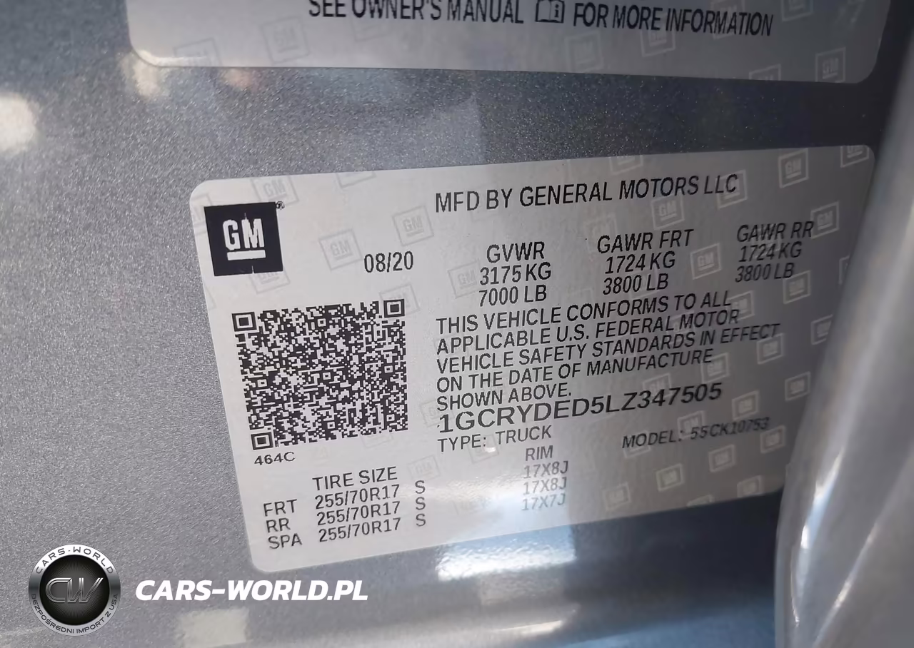 2020 Chevrolet Silverado 1500 4Wd Standard Bed Lt VIN:1GCRYDED5LZ347505 - 9