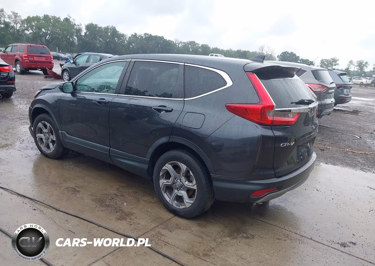 2018 Honda Cr-V Ex-L-Ex-L Navi VIN:7FARW2H89JE010755 - 3