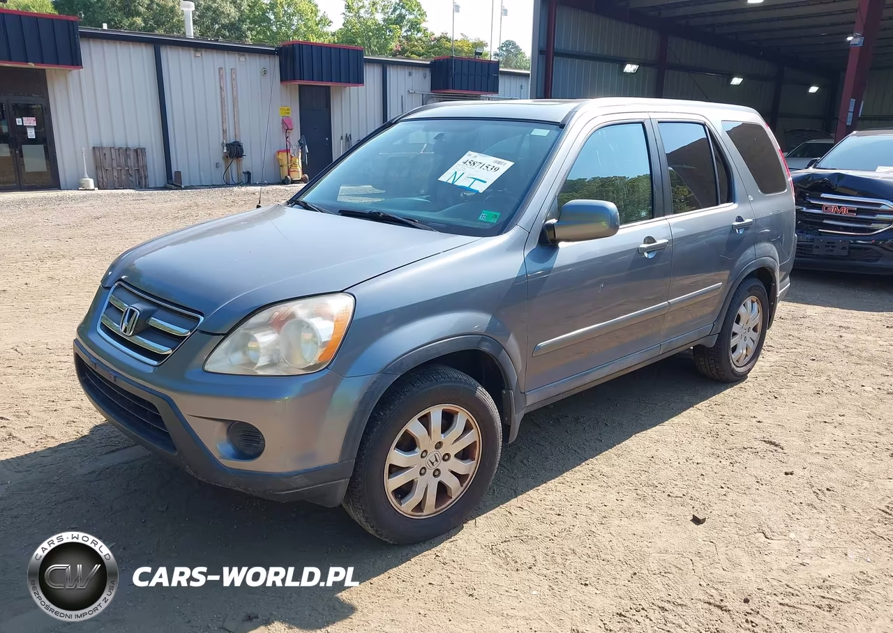 2006 Honda Cr-V Se VIN:SHSRD78996U419488 - 2