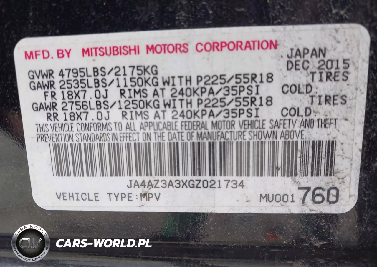 2016 Mitsubishi Outlander Sel VIN:JA4AZ3A3XGZ021734 - 9