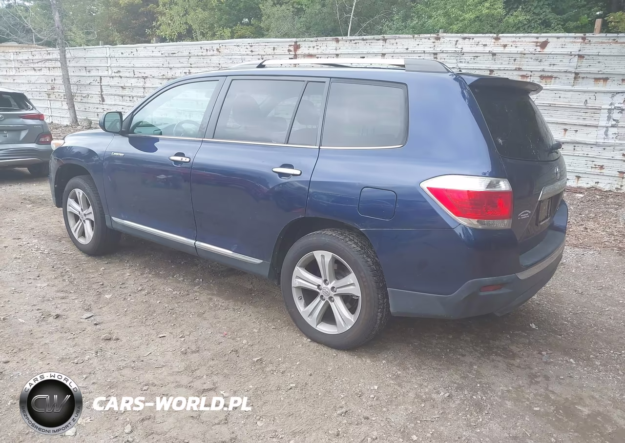 2013 Toyota Highlander Limited V6 VIN:5TDDK3EH8DS245076 - 3