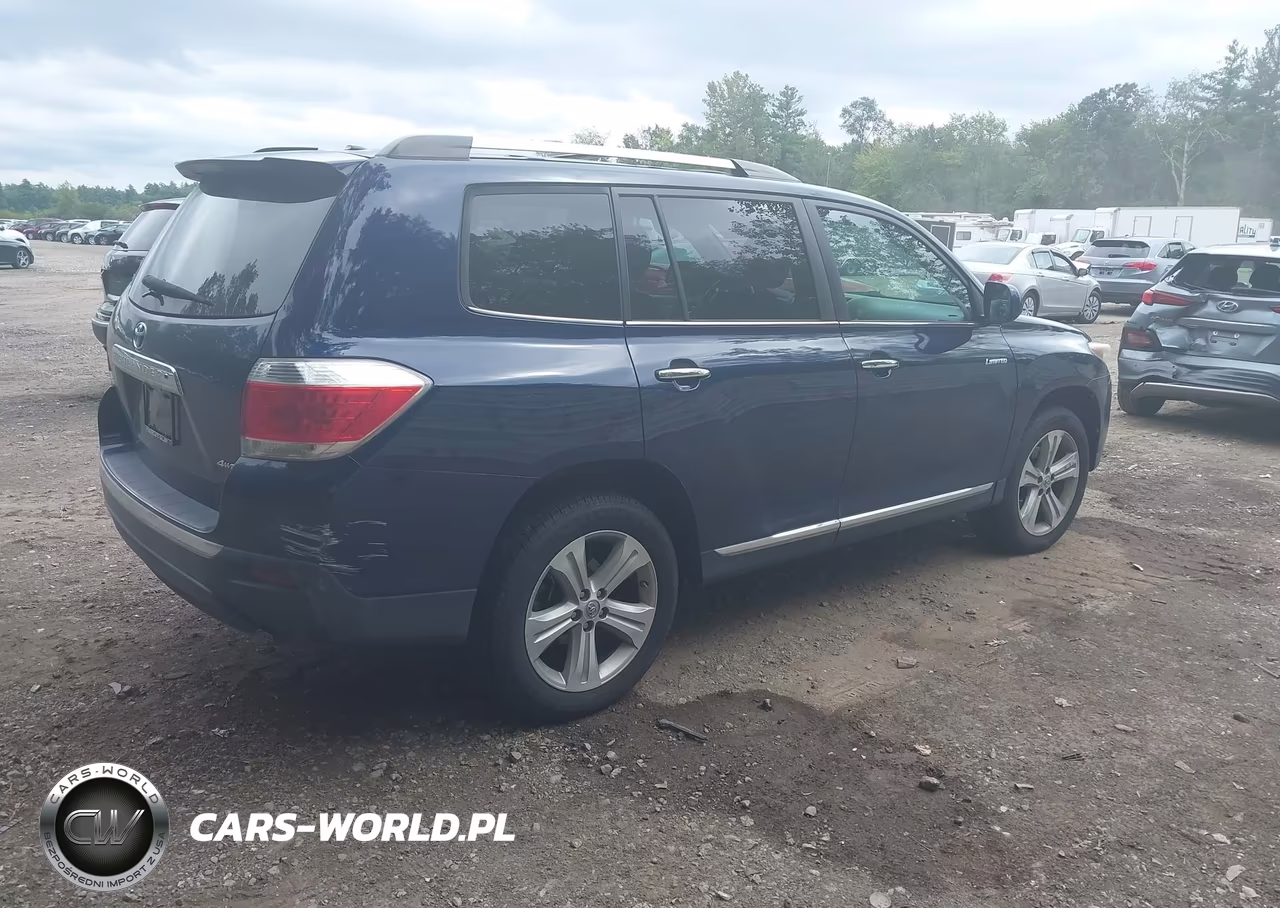 2013 Toyota Highlander Limited V6 VIN:5TDDK3EH8DS245076 - 4