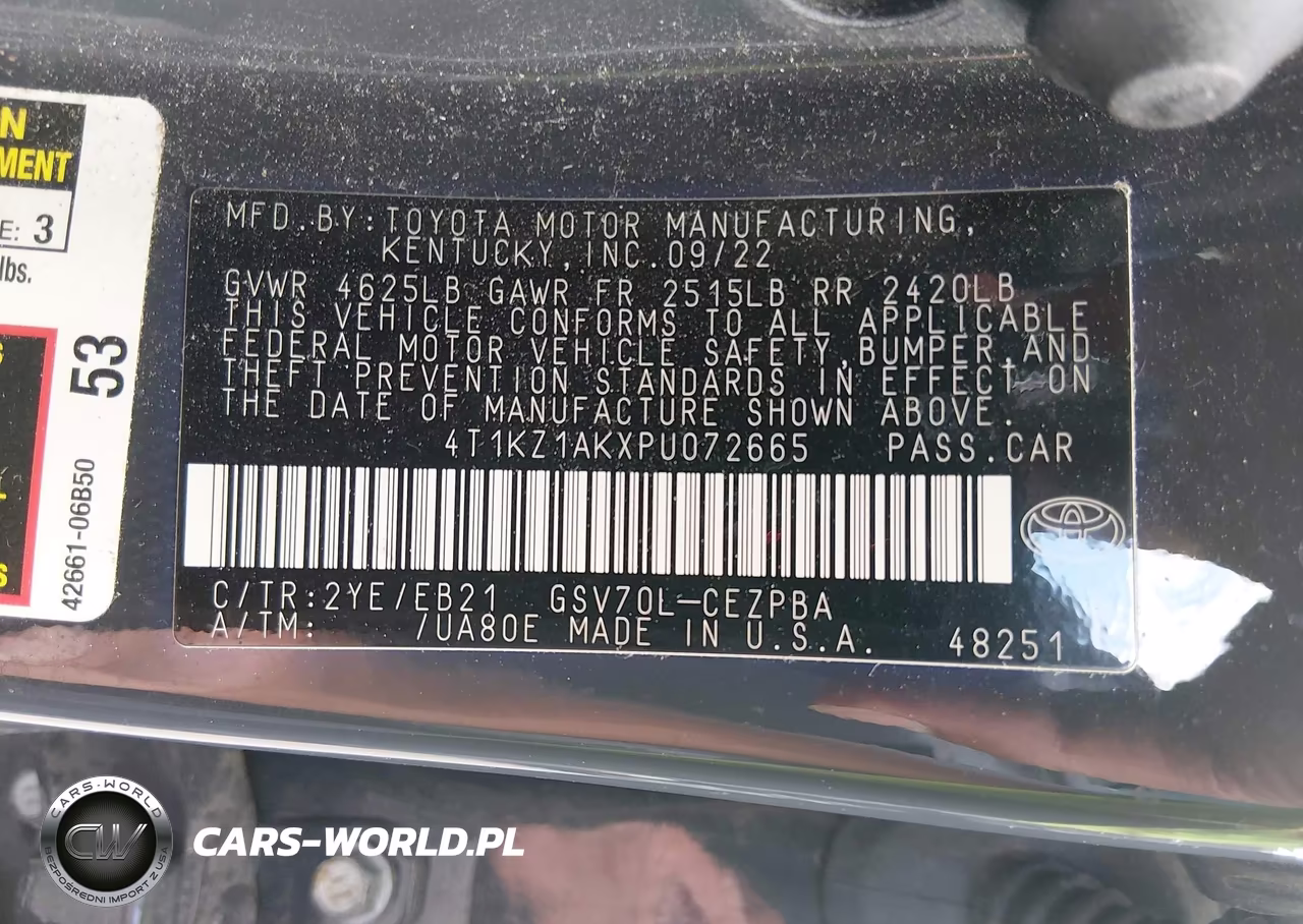 2023 Toyota Camry Trd VIN:4T1KZ1AKXPU072665 - 9