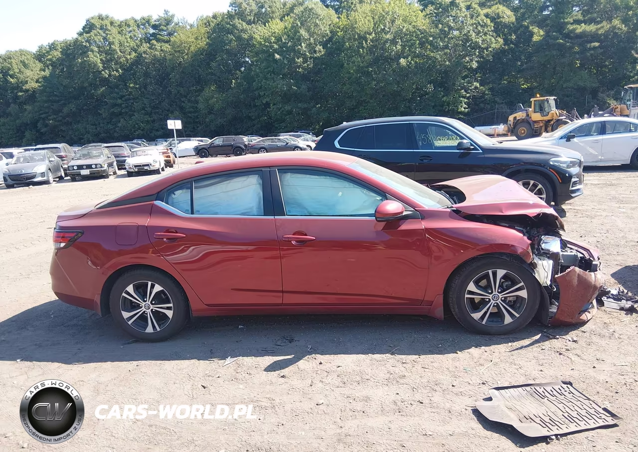2020 Nissan Sentra Sv Xtronic Cvt VIN:3N1AB8CV2LY306019 - 13