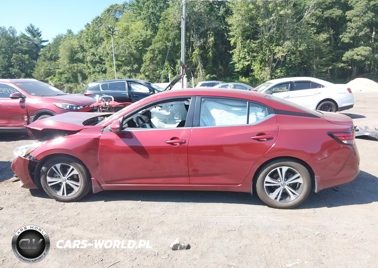 2020 Nissan Sentra Sv Xtronic Cvt VIN:3N1AB8CV2LY306019 - 14