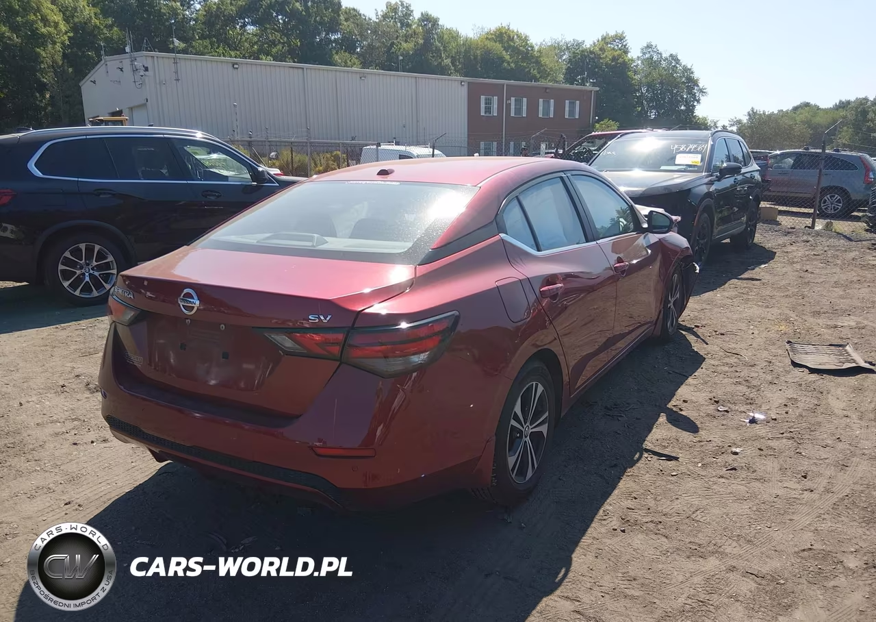 2020 Nissan Sentra Sv Xtronic Cvt VIN:3N1AB8CV2LY306019 - 4