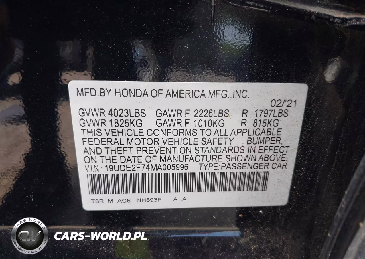 2021 Acura Ilx Premium Package-Technology Package VIN:19UDE2F74MA005996 - 9