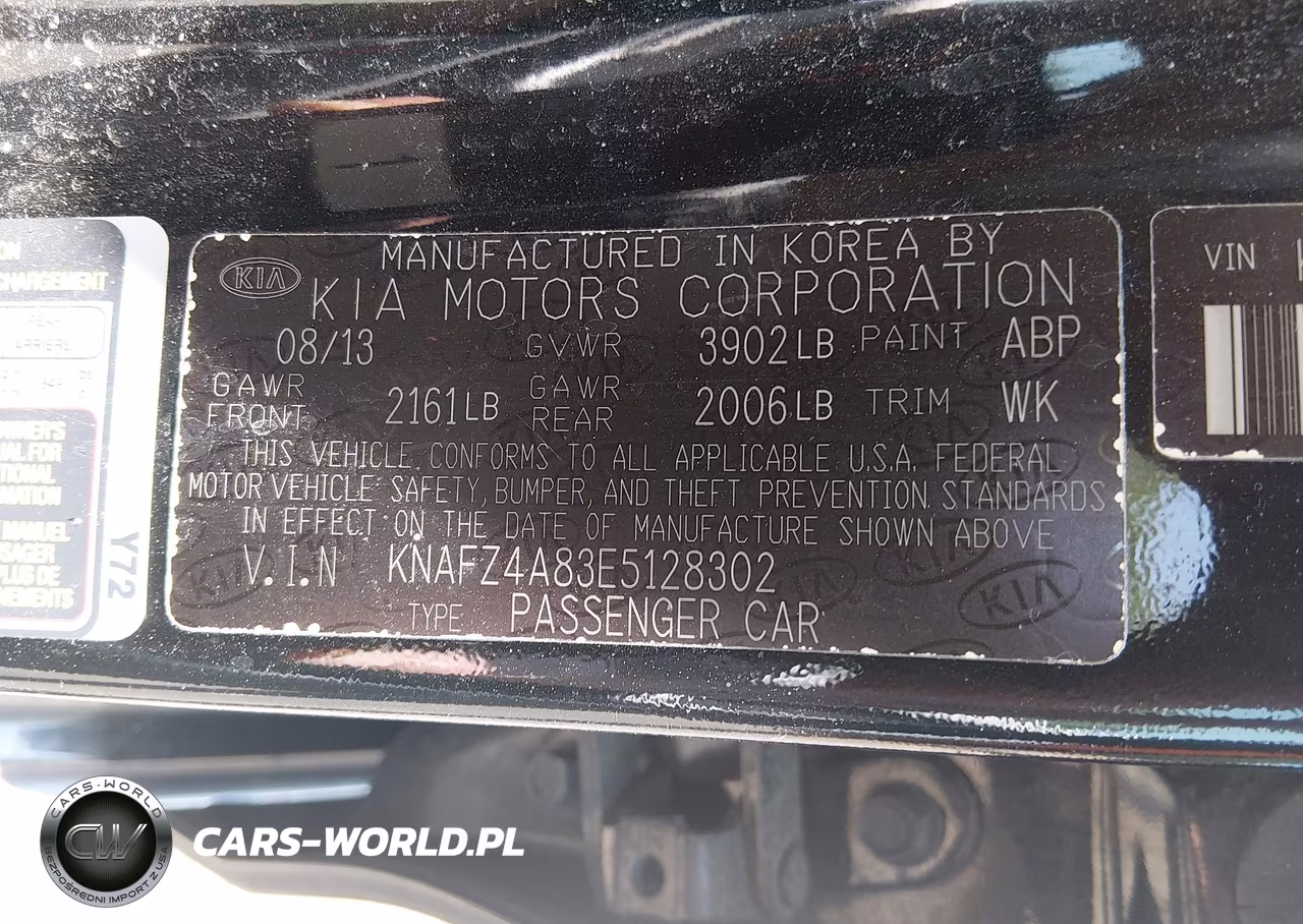 2014 Kia Forte Ex VIN:KNAFZ4A83E5128302 - 9