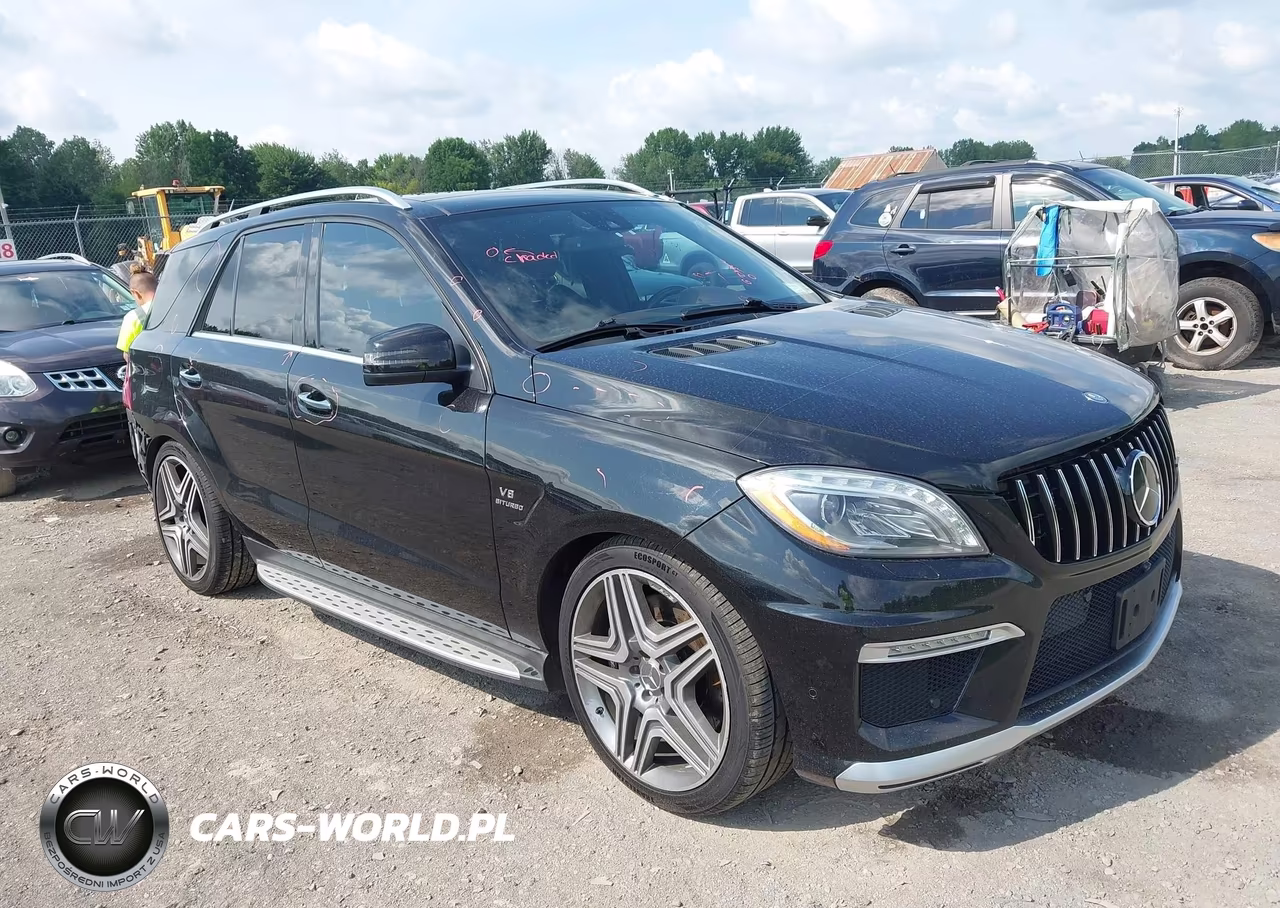 2015 Mercedes-Benz Ml 63 Amg 4Matic VIN:4JGDA7EB2FA441242 - 1