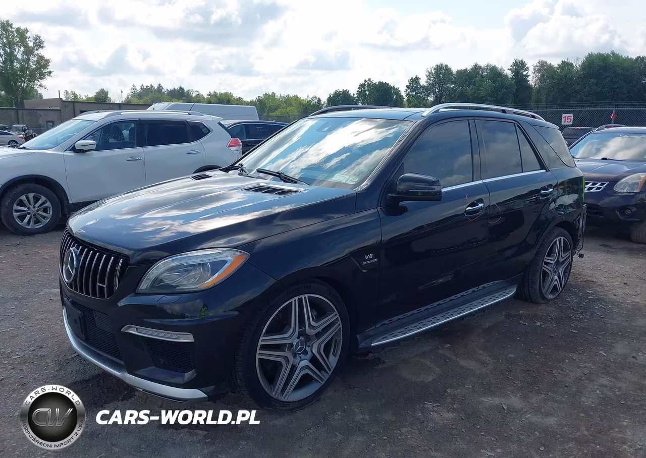 2015 Mercedes-Benz Ml 63 Amg 4Matic VIN:4JGDA7EB2FA441242 - 2