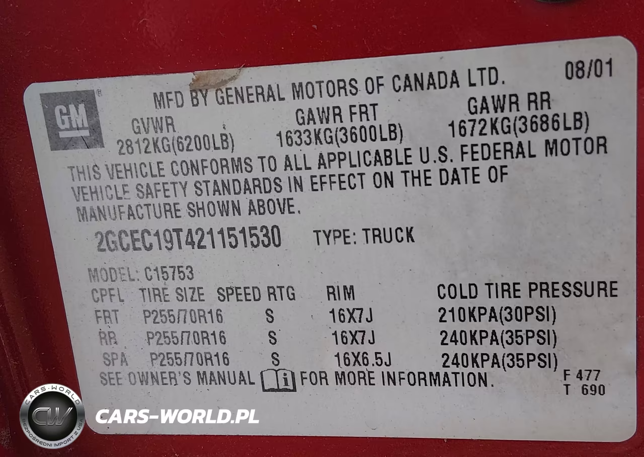 2002 Chevrolet Silverado 1500 Ls VIN:2GCEC19T421151530 - 9