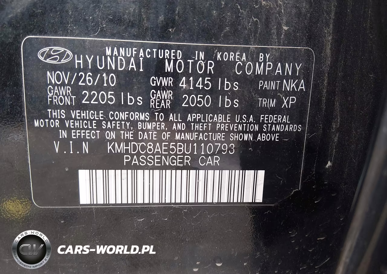 2011 Hyundai Elantra Touring Se VIN:KMHDC8AE5BU110793 - 9