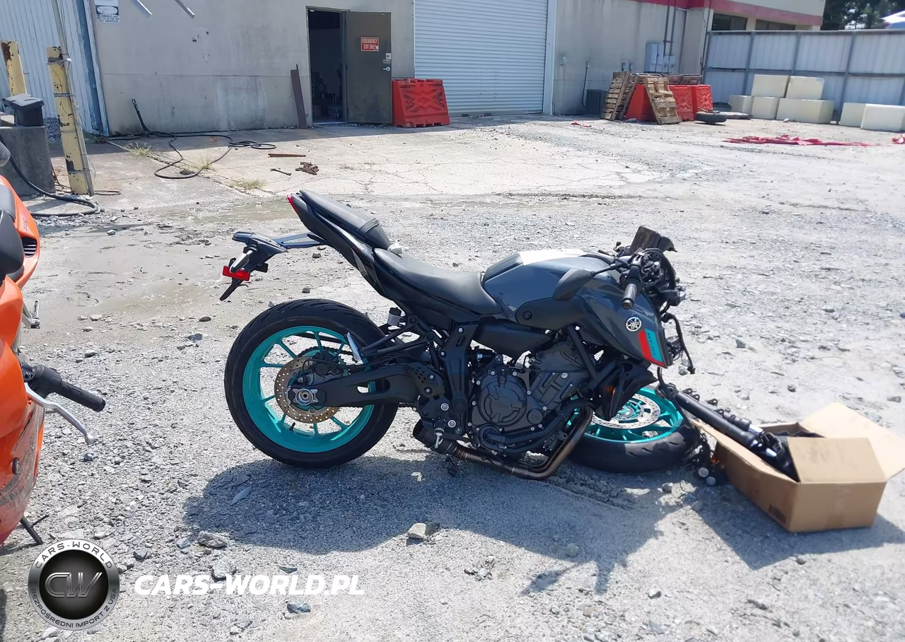 2023 Yamaha Mt07 VIN:JYARM32E9PA007373 - 12