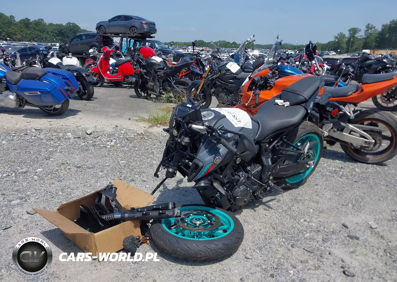 2023 Yamaha Mt07 VIN:JYARM32E9PA007373 - 2