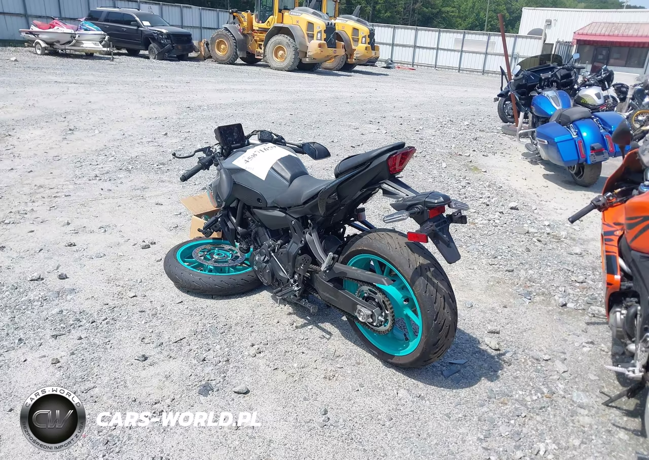 2023 Yamaha Mt07 VIN:JYARM32E9PA007373 - 3