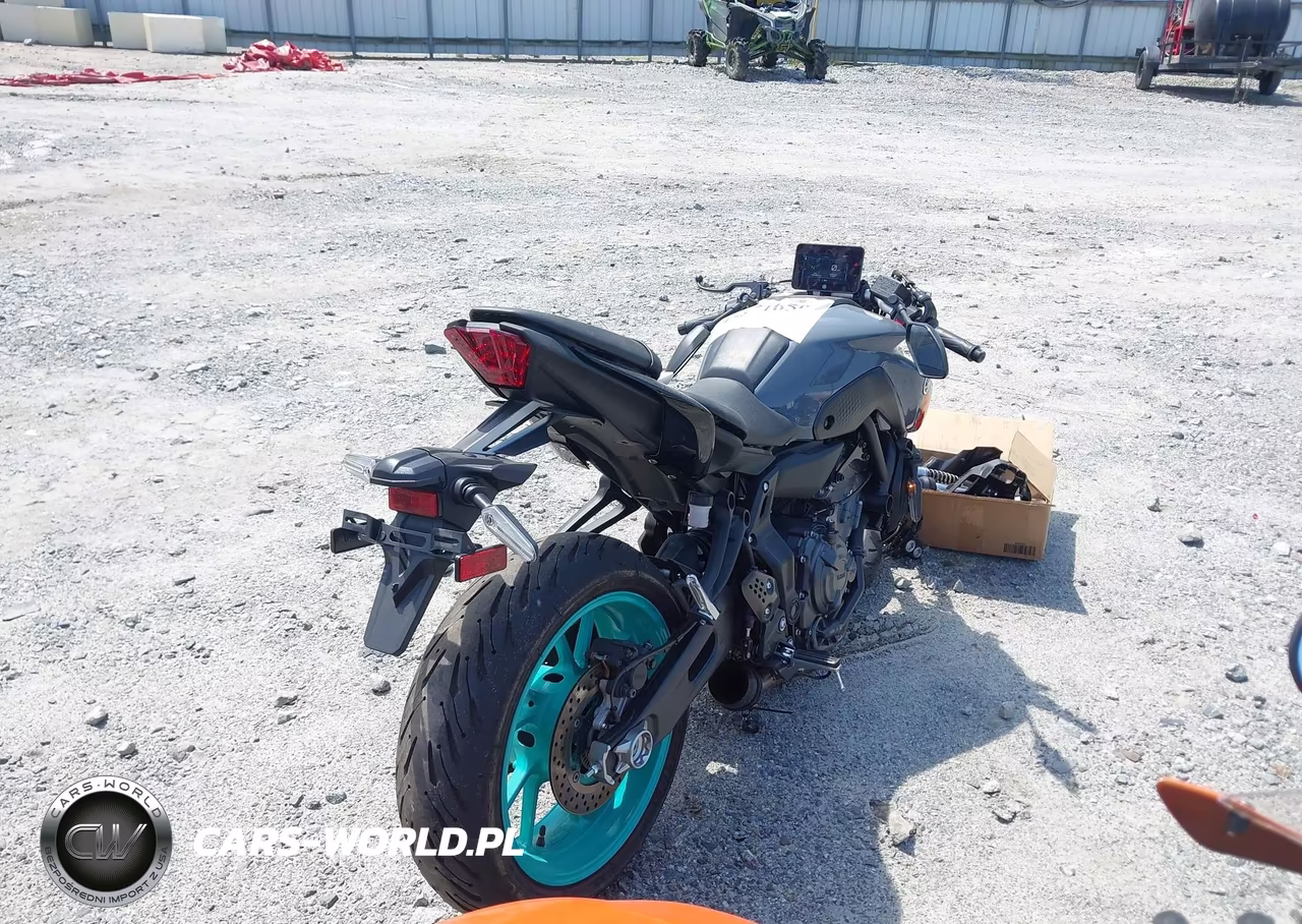 2023 Yamaha Mt07 VIN:JYARM32E9PA007373 - 4