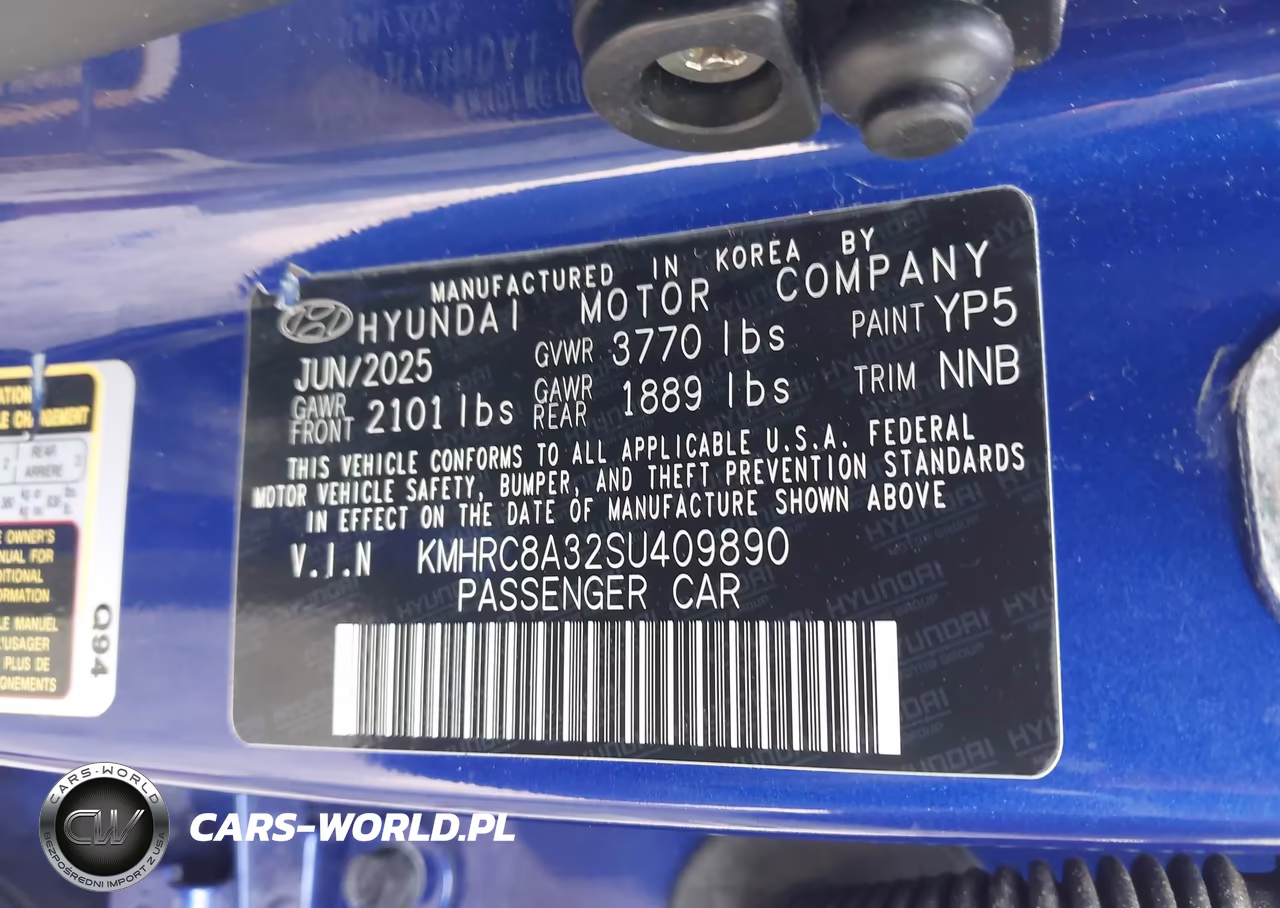 2025 Hyundai Venue Limited VIN:KMHRC8A32SU409890 - 9