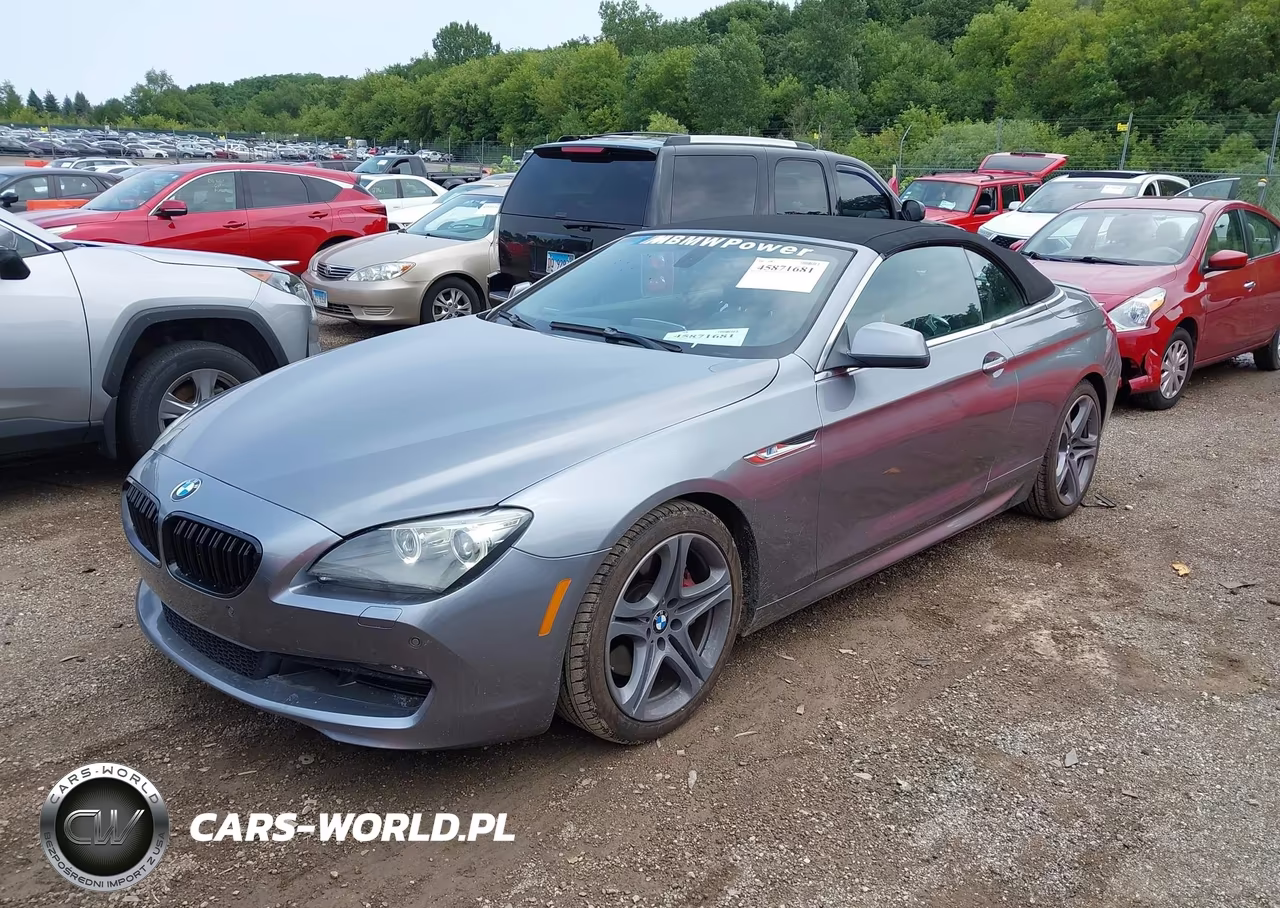 2012 BMW 650I VIN:WBALZ3C5XCDL70586 - 2