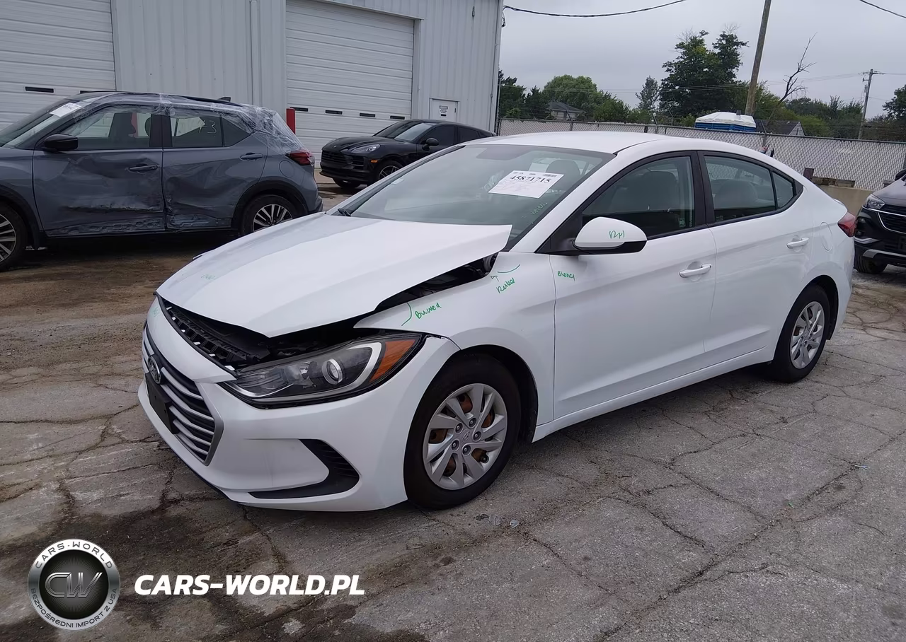 2017 Hyundai Elantra Se VIN:5NPD74LF3HH194641 - 2