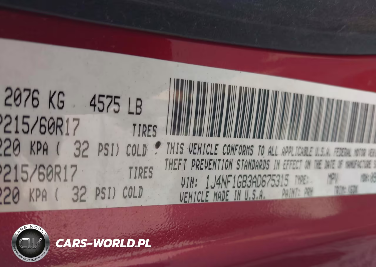 2010 Jeep Patriot Sport VIN:1J4NF1GB3AD675315 - 9