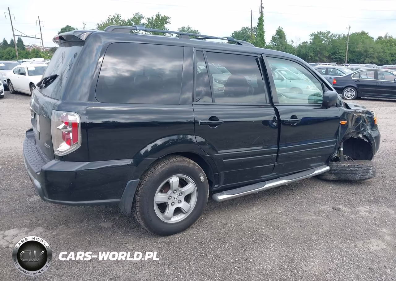 2008 Honda Pilot Ex-L VIN:5FNYF18528B024417 - 4