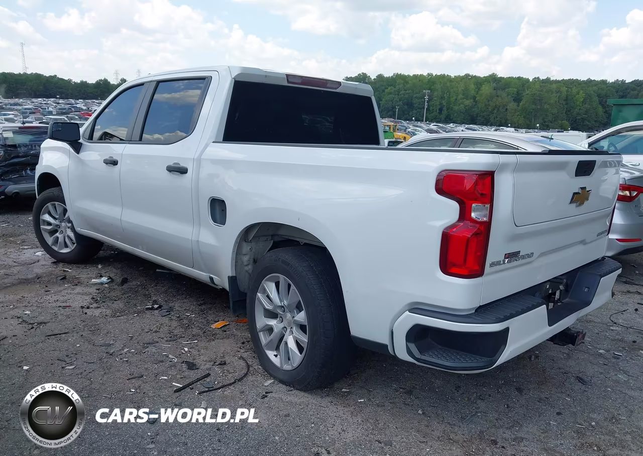 2022 Chevrolet Silverado 1500 Ltd 2Wd Short Bed Custom VIN:3GCPWBEK0NG176696 - 3
