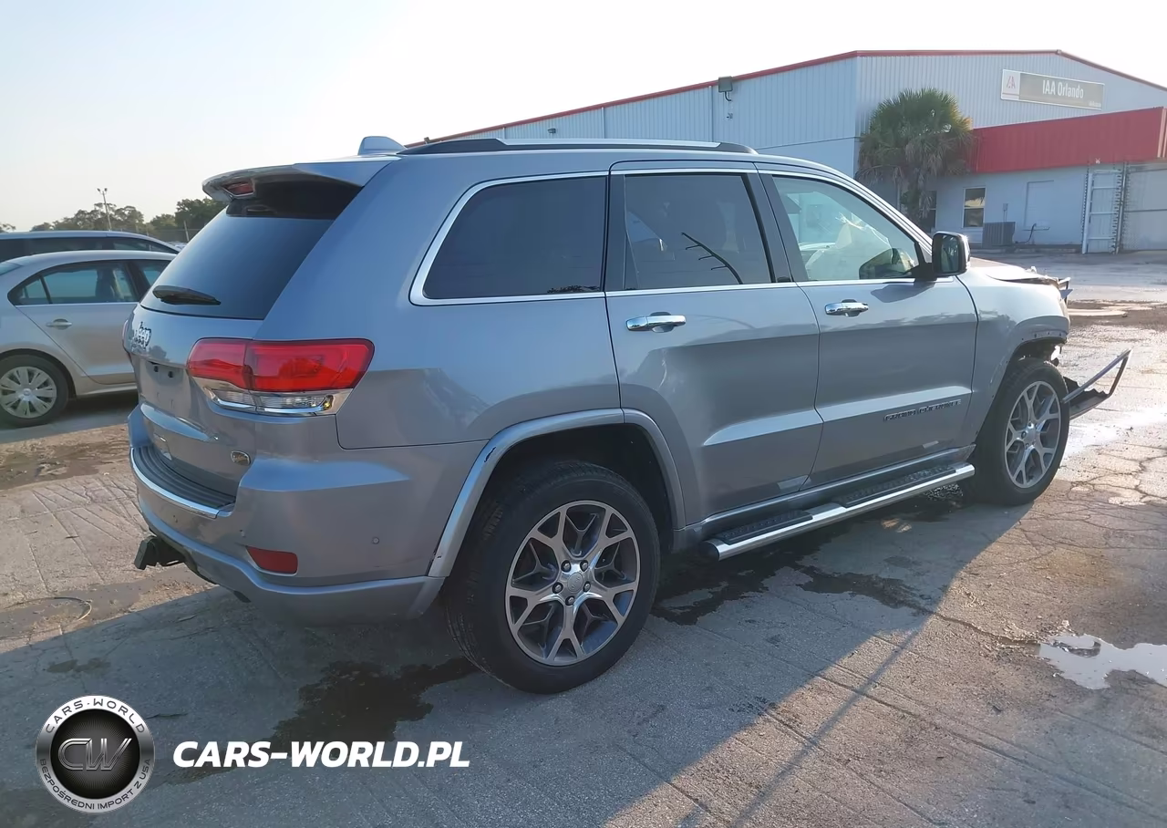 2021 Jeep Grand Cherokee Overland 4X4 VIN:1C4RJFCT6MC600037 - 4