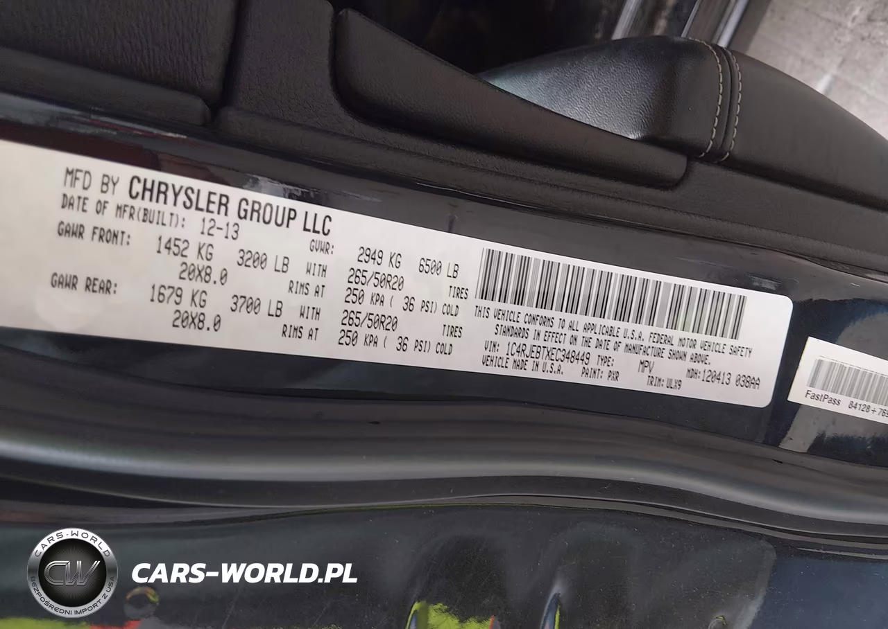 2014 Jeep Grand Cherokee Limited VIN:1C4RJEBTXEC348449 - 9