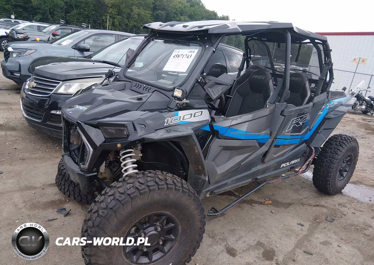 2023 Polaris Rzr Xp 4 1000 Premium VIN:3NSN4K996PH428791 - 2