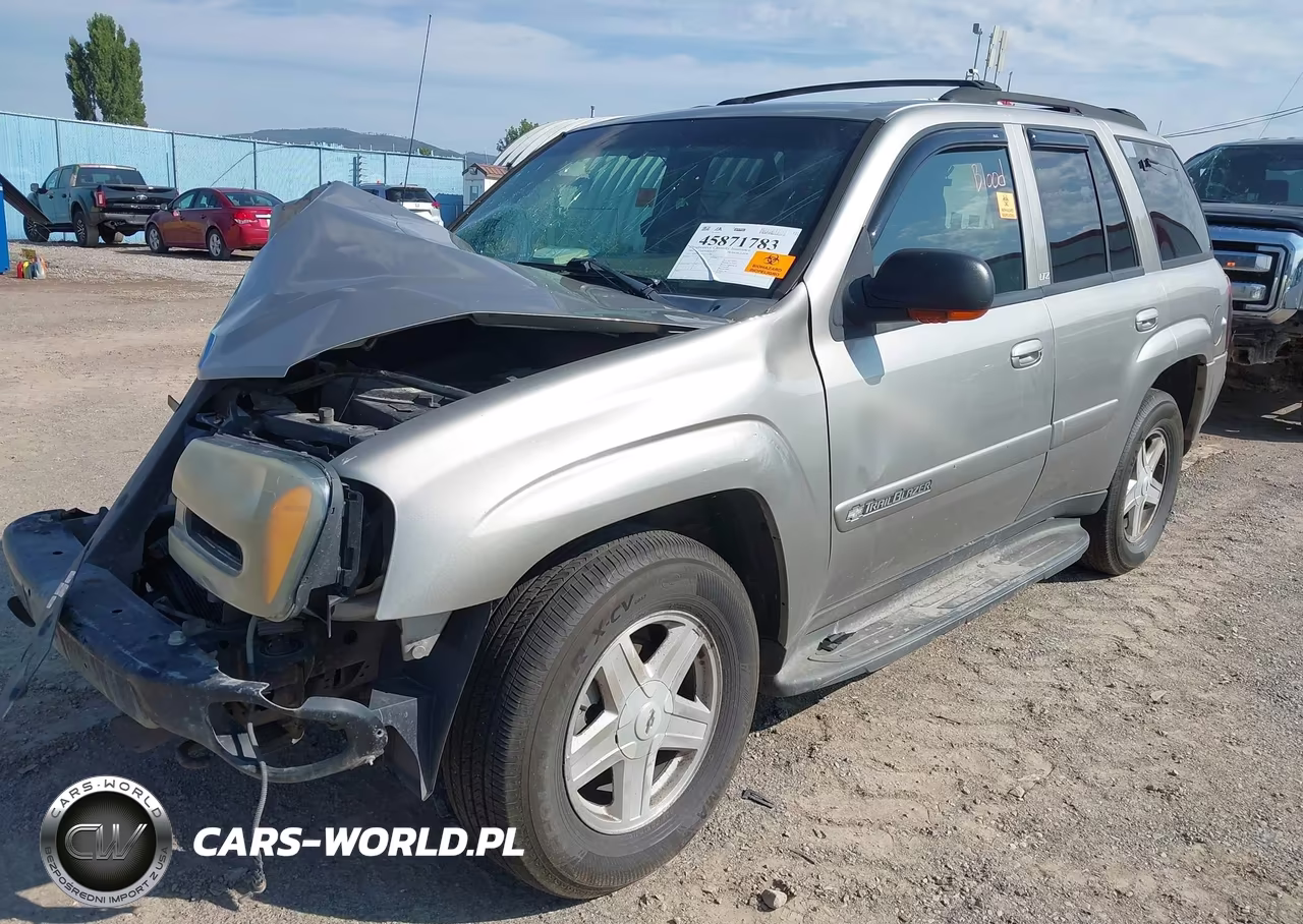 2002 Chevrolet Trailblazer Ltz VIN:1GNDT13S622237148 - 2