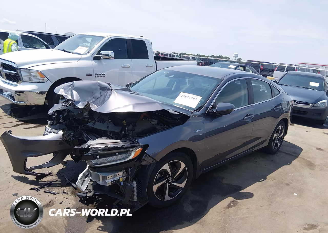 2022 Honda Insight Ex VIN:19XZE4F53NE003122 - 2
