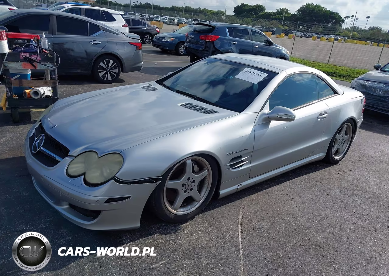 2003 Mercedes-Benz Sl 55 Amg VIN:WDBSK74F63F046183 - 2