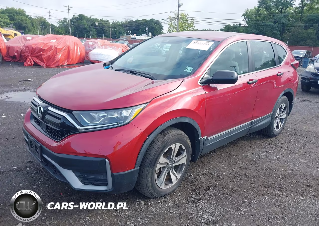 2020 Honda Cr-V Awd Lx VIN:5J6RW2H27LL020329 - 2