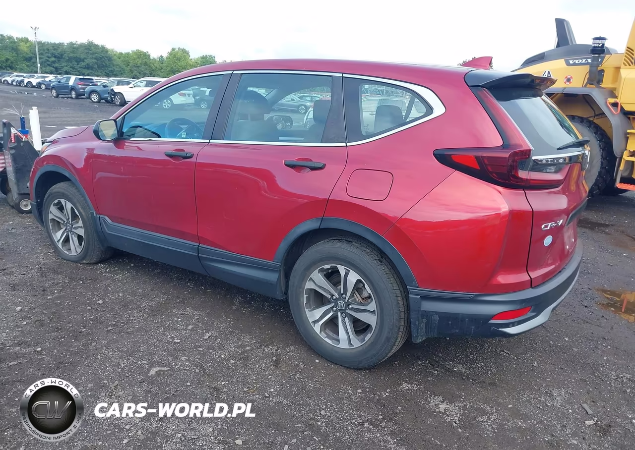2020 Honda Cr-V Awd Lx VIN:5J6RW2H27LL020329 - 3