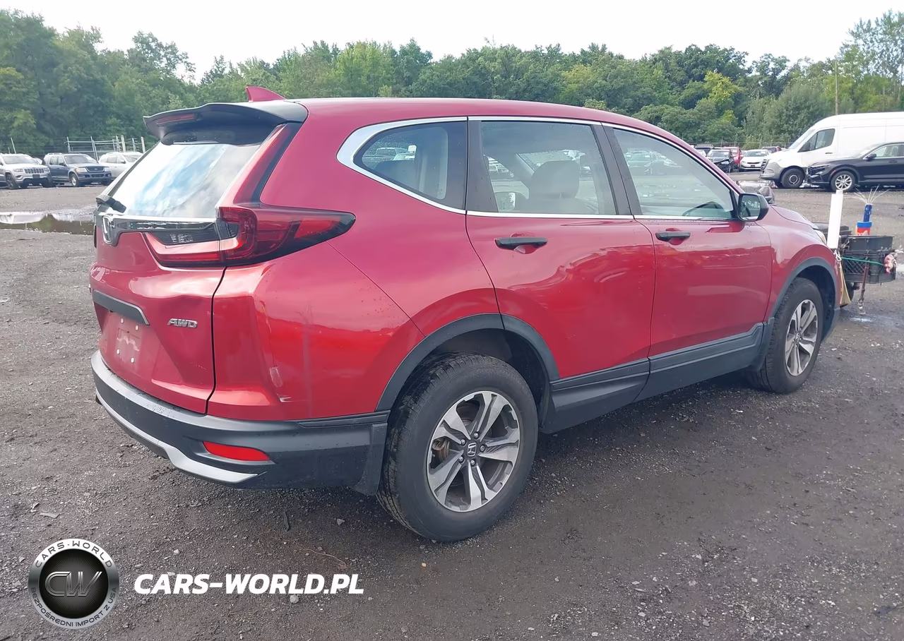 2020 Honda Cr-V Awd Lx VIN:5J6RW2H27LL020329 - 4