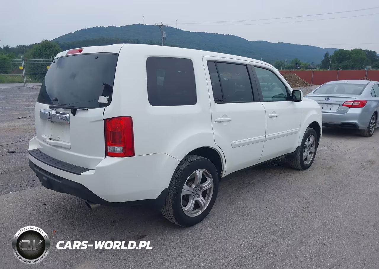 2013 Honda Pilot Ex-L VIN:5FNYF3H56DB005973 - 4