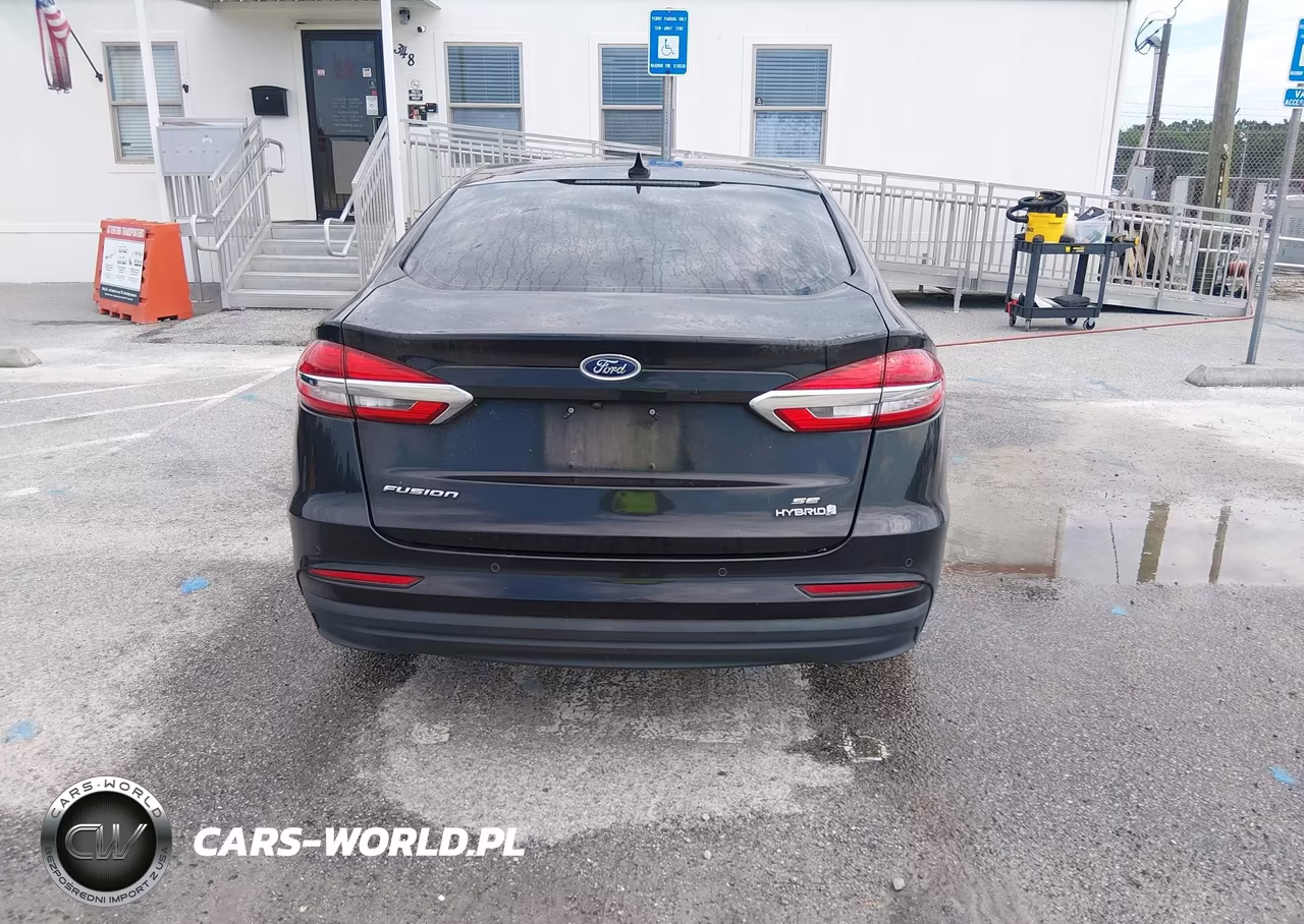 2019 Ford Fusion Hybrid Se VIN:3FA6P0LU1KR258640 - 19