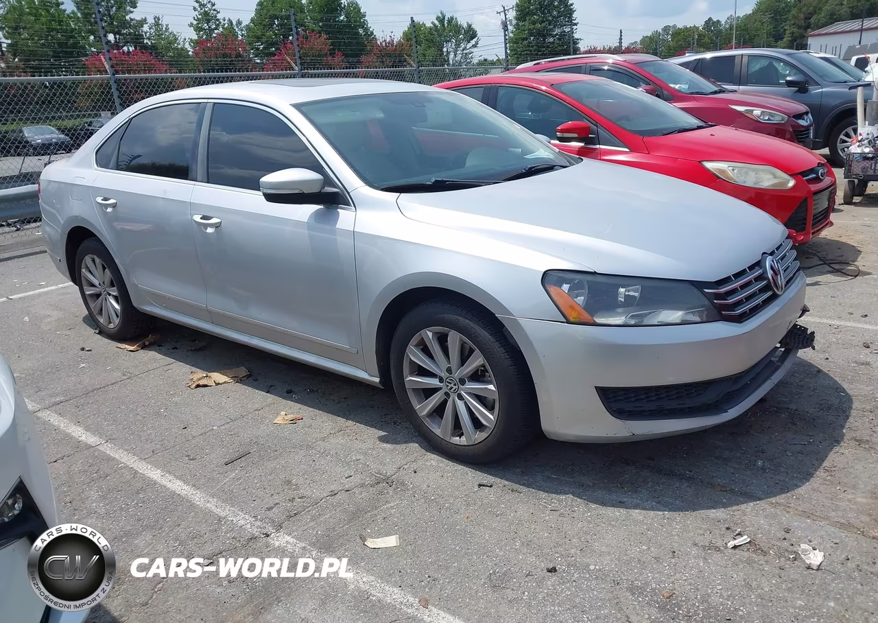 2012 Volkswagen Passat 2.5L Sel