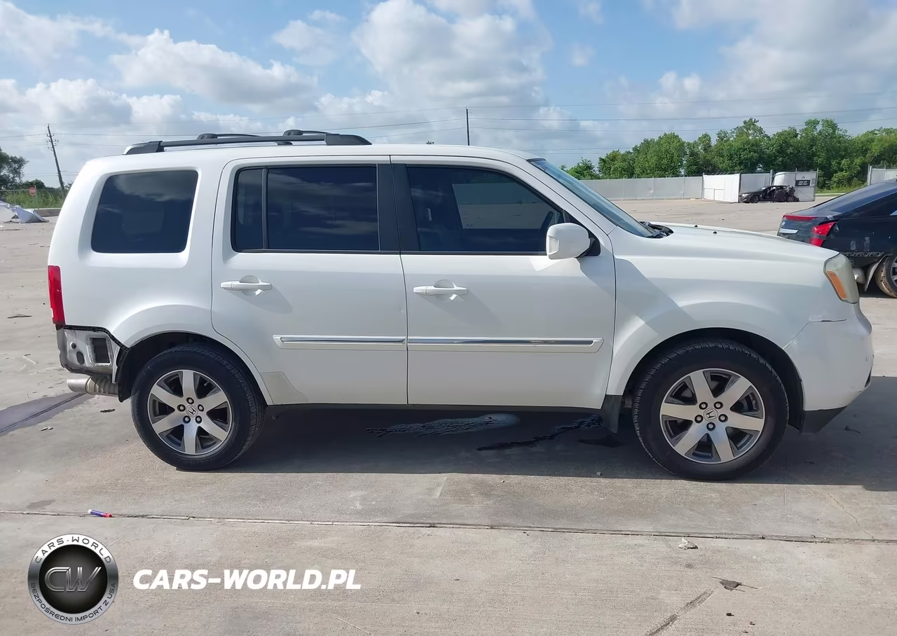 2014 Honda Pilot Touring VIN:5FNYF3H98EB008698 - 14