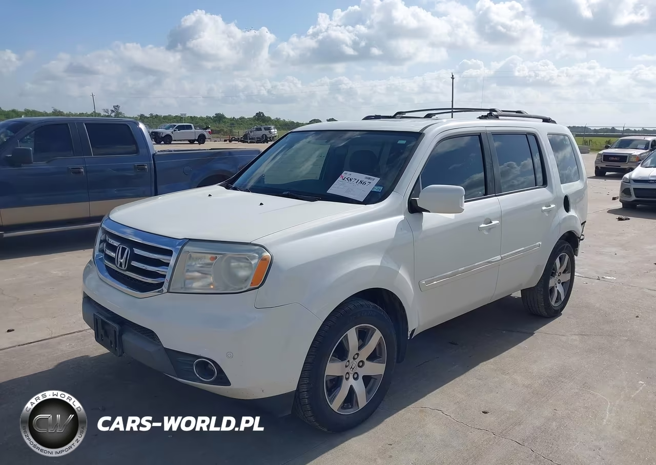 2014 Honda Pilot Touring VIN:5FNYF3H98EB008698 - 2